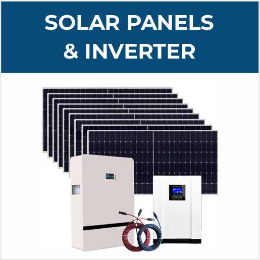 Solar Panels and Inverters by AquTai